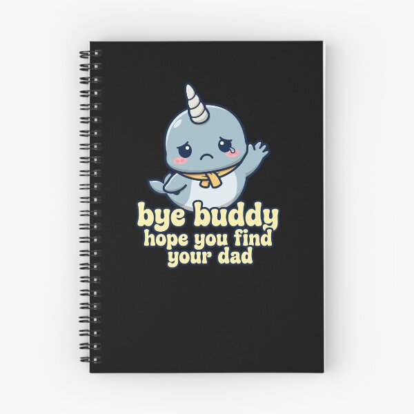 Item preview, Mr.Narwhal Sad Bye Buddy Arctic Parody Pun designed and sold by Yellowriversss.