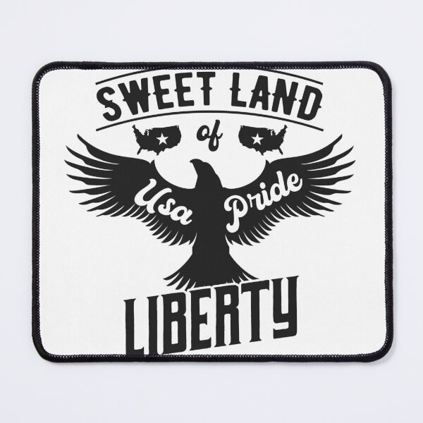 Item preview, Sweet Land of Liberty Patriotic Eagle designed and sold by Rogue Heart Collective™.