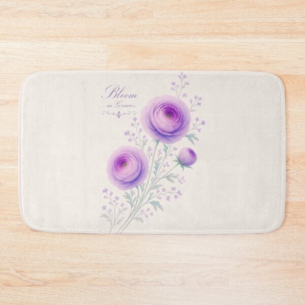 Item preview, Bloom in Grace: Lavender Ranunculus designed and sold by lbl-shop.