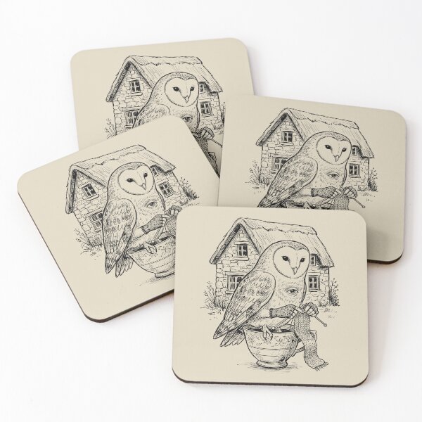 Item preview, Elderberry Owl with Soft Human Hands - Cottage Magic designed and sold by bapupa.