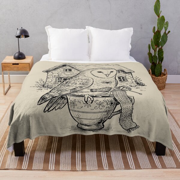 Item preview, Elderberry Owl with Soft Human Hands - Cottage Magic designed and sold by bapupa.