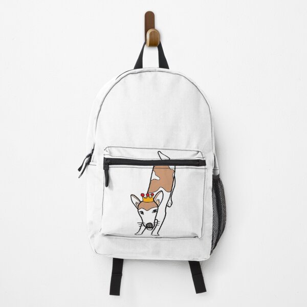 Item preview, Cute Dog Prince with Crown Illustration designed and sold by AbbyWorldStudio.