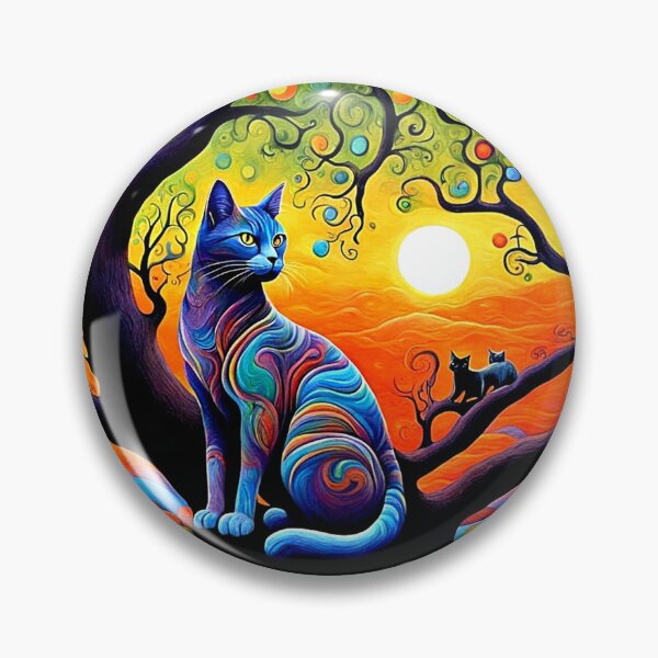 Item preview, Vigilant Cat designed and sold by George Hutton Hunter.