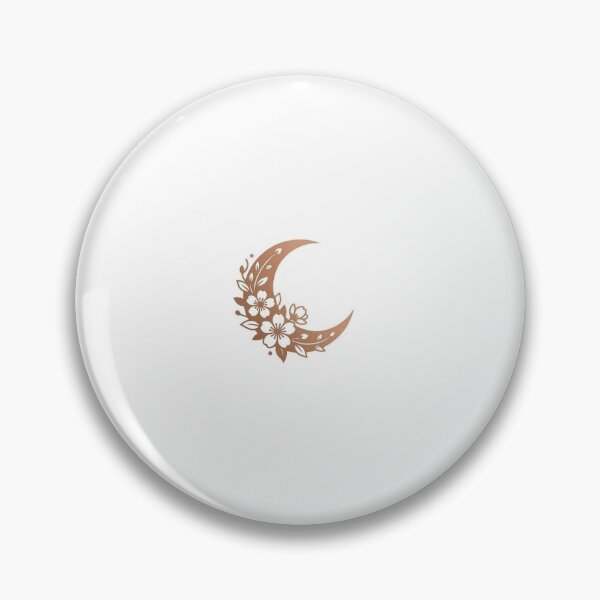 Item preview, Luna Crescente Botanica e Floreale - Design Minimal designed and sold by Art Brilliant — Where Art Meets Imagination.