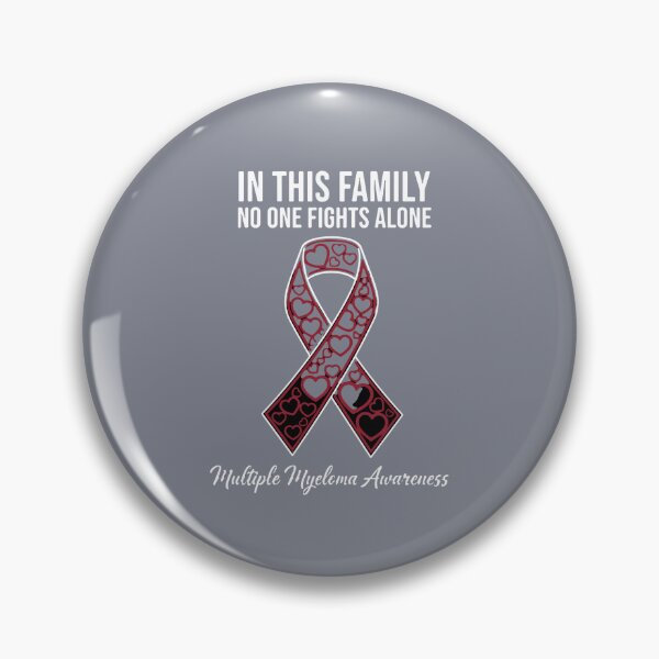 Item preview, In This Family No One Fights Alone Multiple Myeloma Awareness Cancer Support designed and sold by SofiBlair.