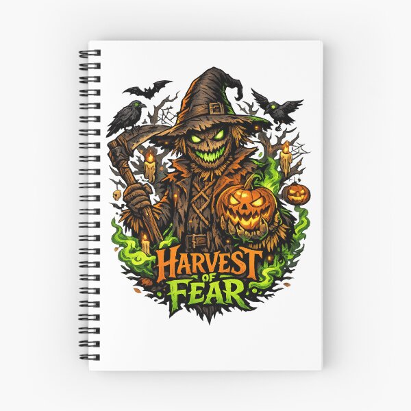 Item preview, Harvest of Fear – Haunted Scarecrow Halloween Horror T-Shirt designed and sold by D.Shop.