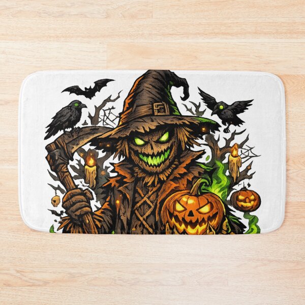 Item preview, Harvest of Fear – Haunted Scarecrow Halloween Horror T-Shirt designed and sold by D.Shop.