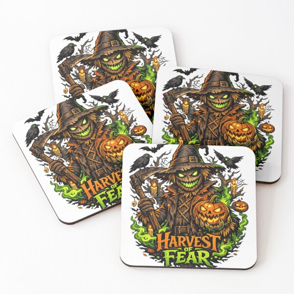 Item preview, Harvest of Fear – Haunted Scarecrow Halloween Horror T-Shirt designed and sold by D.Shop.