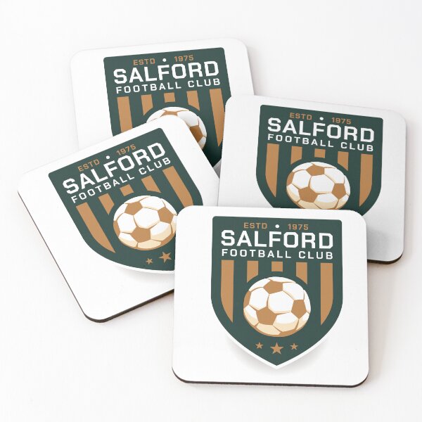Item preview, Salford Football Club Vintage Soccer Emblem designed and sold by DKSH1234.