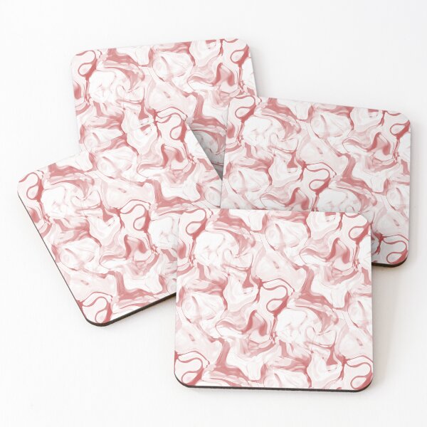 Item preview, Summer Retro Marble Pattern in Red designed and sold by Artistestella.
