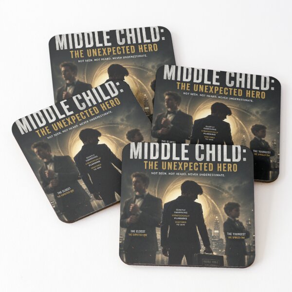 Item preview, Middle Child The Unexpected Hero Movie Poster designed and sold by irfanshikh.