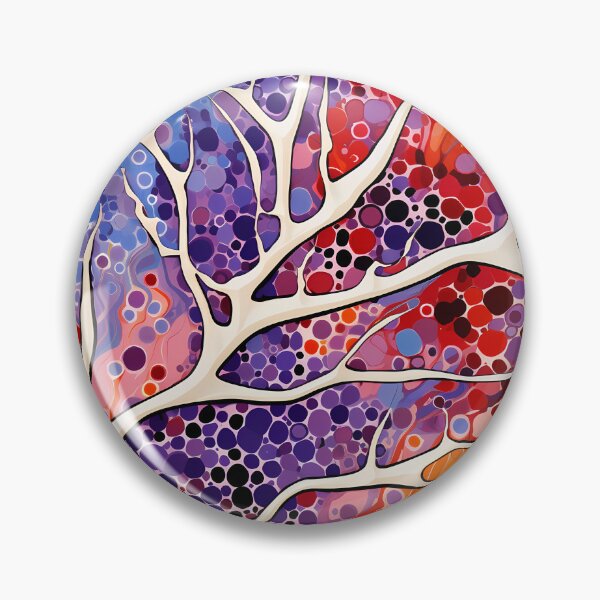 Item preview, Coral Veins | Organic Abstract Network designed and sold by GrinGalore.
