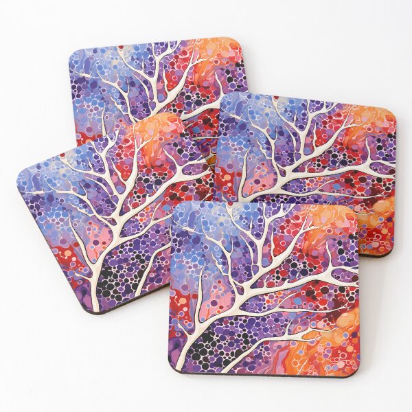 Item preview, Coral Veins | Organic Abstract Network designed and sold by GrinGalore.