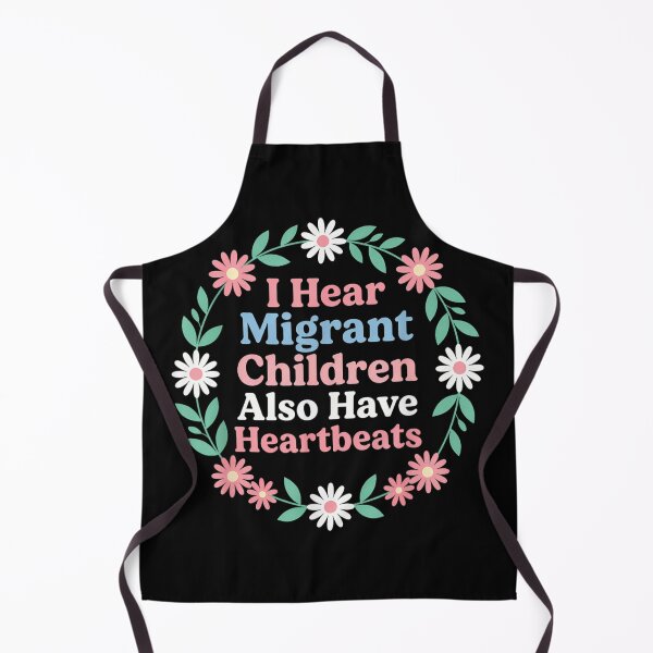 Item preview, I Hear Migrant Children Also Have Heartbeats Compassion Equality Awareness Message designed and sold by MassonCalepon.