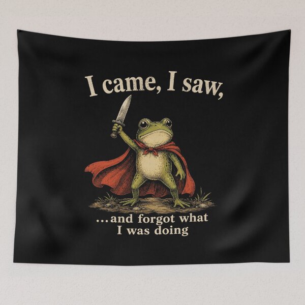 Item preview, I Came I Saw and Forgot What I was Doing designed and sold by CelidaBonde.