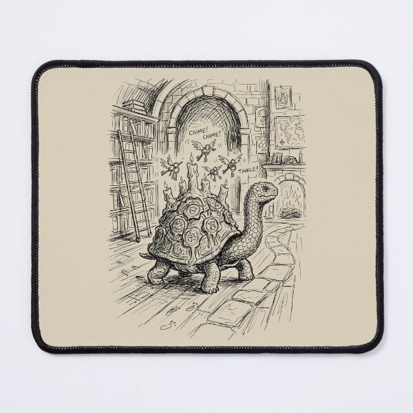 Item preview, Wax Sealed Tortoise of the Forbidden Archives - Dark Academia designed and sold by bapupa.