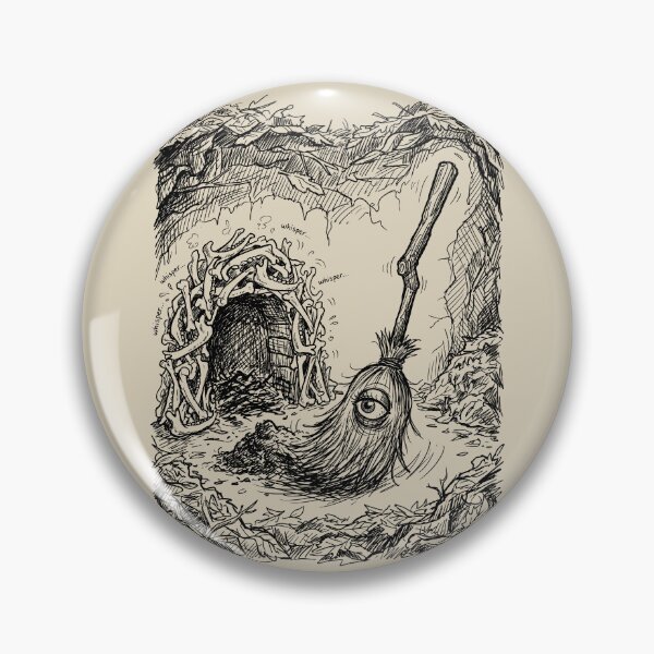 Item preview, Gravesoil Hearth and Bristle Hearth-Keeper - Halloween Weird designed and sold by bapupa.