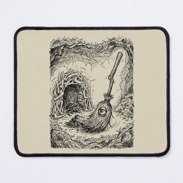 Item preview, Gravesoil Hearth and Bristle Hearth-Keeper - Halloween Weird designed and sold by bapupa.