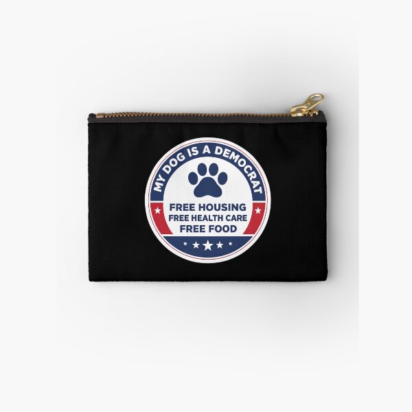 Item preview, My Dog Is A Democrat Patriotic Campaign Button designed and sold by PROPera-design.