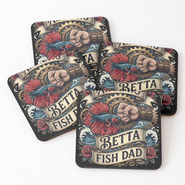 Item preview, Ain't No Betta Fish Dad Fist Bump Graphic designed and sold by Spumescent25.