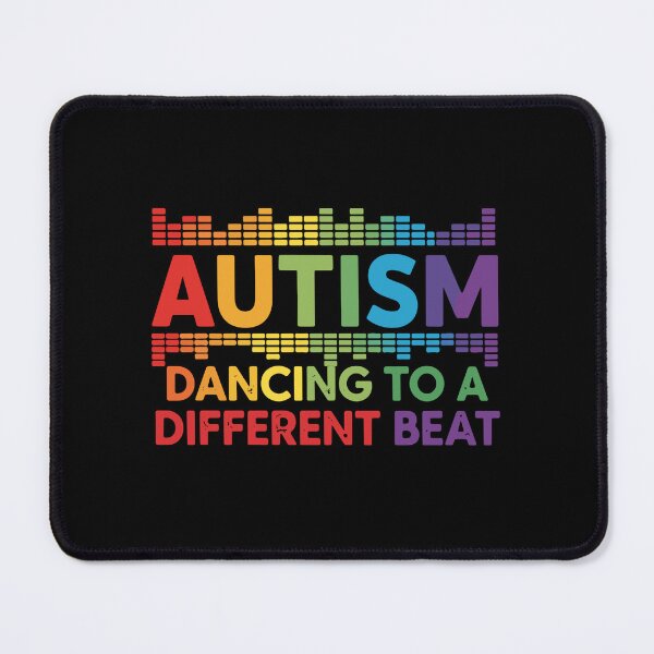Item preview, Autism Dancing To A Different Beat Neurodiversity Acceptance Support designed and sold by SofiBlair.