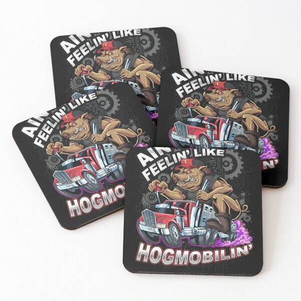 Artikelvorschau, Ain't No Feelin Like Hogmoblin Trucker Art entworfen und verkauft von Bulbous3335.
