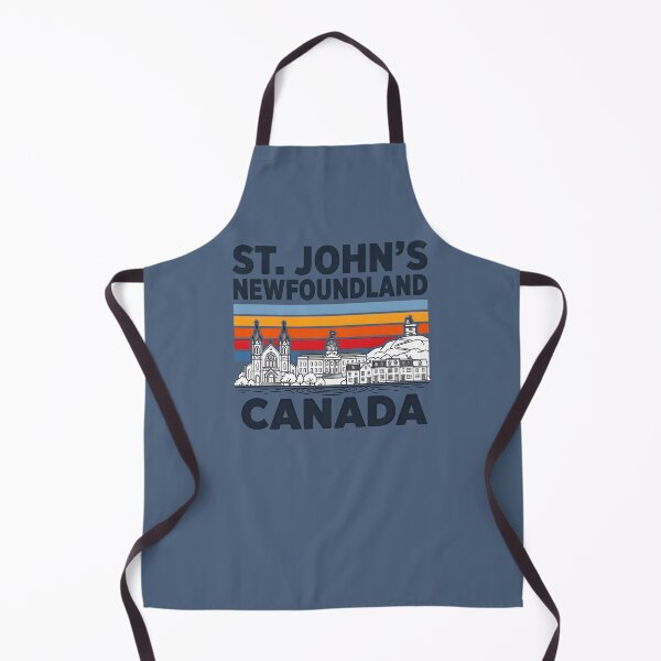 Item preview, St. John's Newfoundland Canada Minimalist Skyline Retro Colors designed and sold by HowToCanadian.