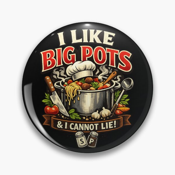 Item preview, Funny Big Cooking Pot - Chef Kitchen designed and sold by SidTastic .