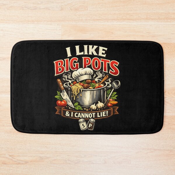 Item preview, Funny Big Cooking Pot - Chef Kitchen designed and sold by SidTastic .