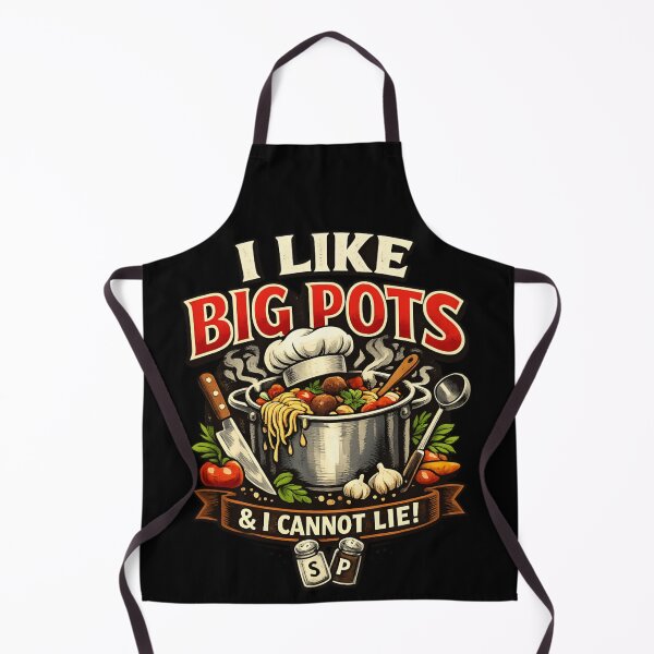 Item preview, Funny Big Cooking Pot - Chef Kitchen designed and sold by SidTastic .