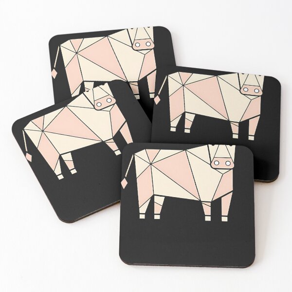 Item preview, Geometric Cow Shapes designed and sold by CyberAngela.