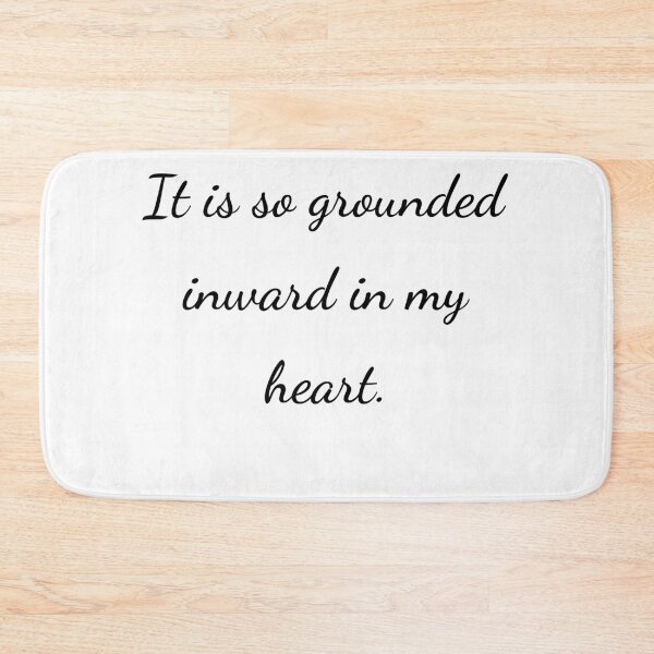 Item preview, “It is so grounded inward in my heart.” - handwriting black designed and sold by ariksworld.