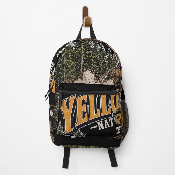 Item preview, Yellowstone National Park Bull Warning Funny Wildlife Adventure Vacation Souvenir Gift designed and sold by LizzyKeiko.