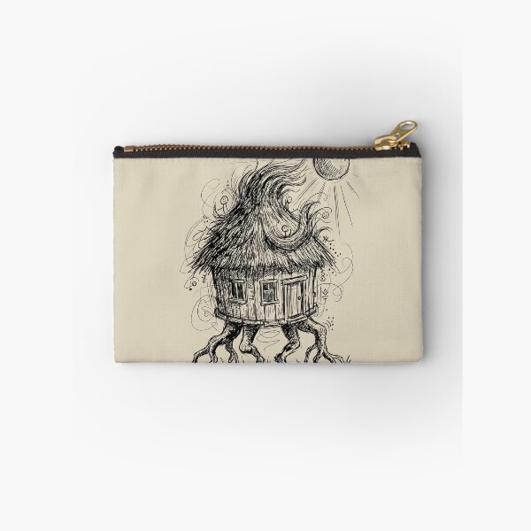 Item preview, Sprouted Root Witch-Hut with Thatch Hair - Halloween Weird designed and sold by bapupa.