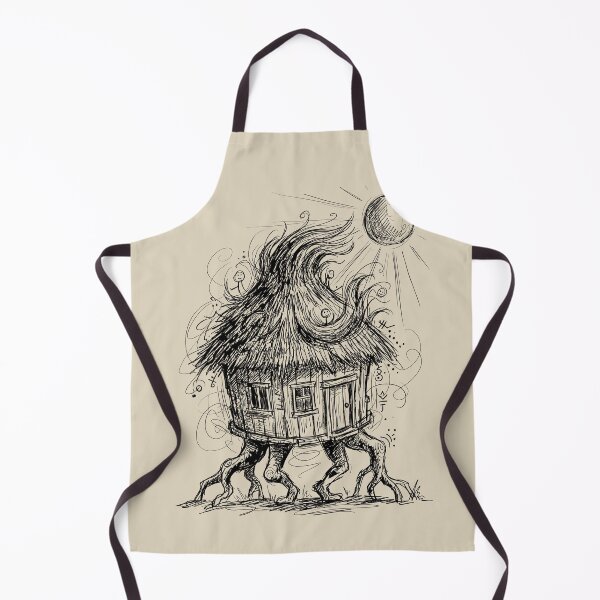 Item preview, Sprouted Root Witch-Hut with Thatch Hair - Halloween Weird designed and sold by bapupa.
