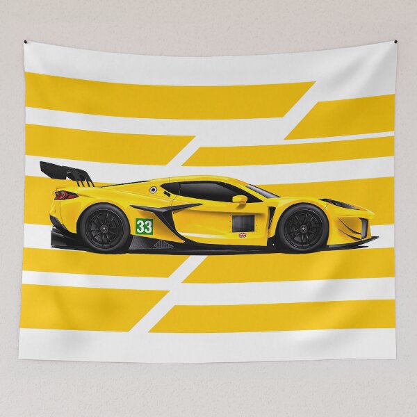 Item preview, 2026 WEC Z06 GT3.R #33 LMGT3 Sports Car designed and sold by PitWallArt.
