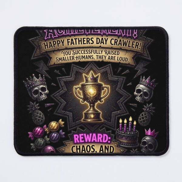 Item preview, Achievement Unlocked Father Status Graphic designed and sold by Spumescent25.
