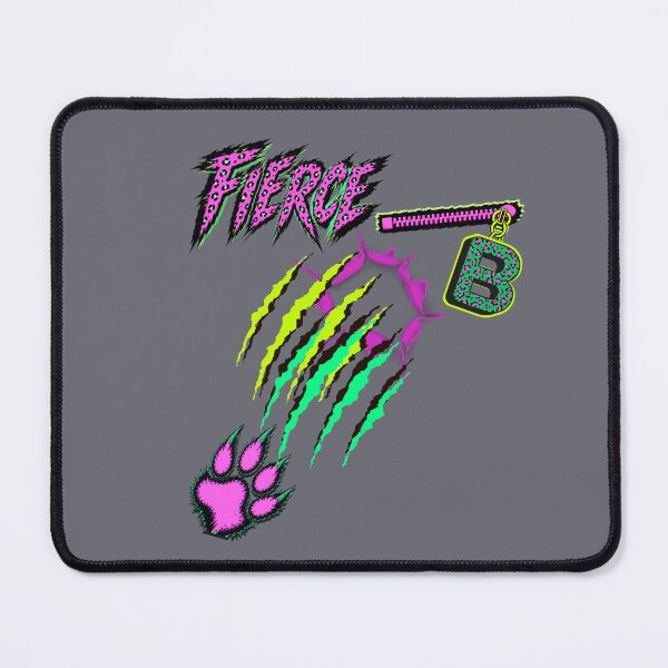 Item preview, B® FIERCE – Neon Panther Collar Punk Graphic T-Shirt designed and sold by Aimetoi.