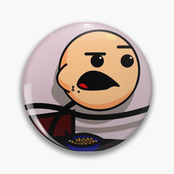 Item preview, Funny Meme Guy Eating Cereals Avatar Emoji designed and sold by Quote Me Maybe.