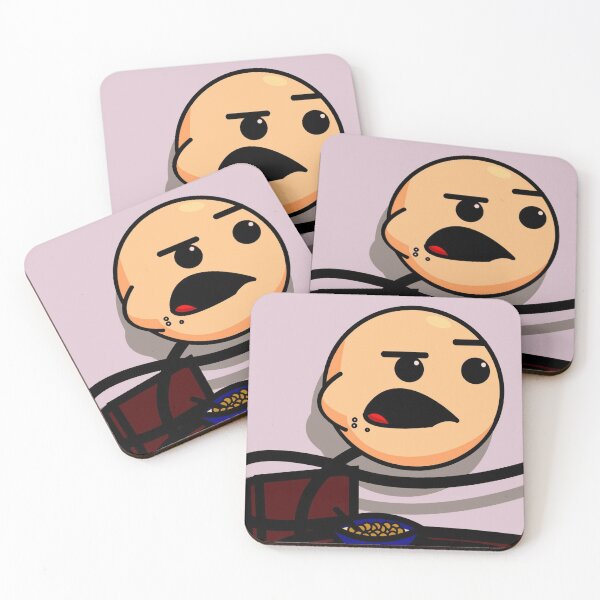 Item preview, Funny Meme Guy Eating Cereals Avatar Emoji designed and sold by Quote Me Maybe.