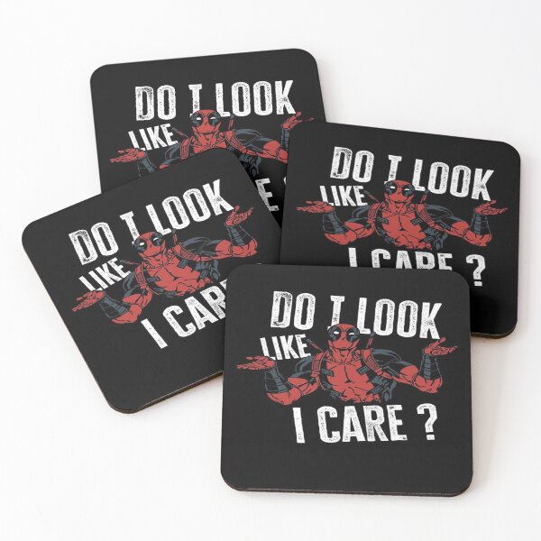 Item preview, Do I Look Like I Care Funny Superhero Parody Quote designed and sold by Stickershutter.