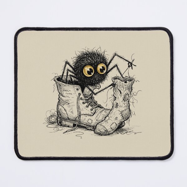 Item preview, The Velvet-Winged Slipper Lurker - Halloween Weird designed and sold by bapupa.