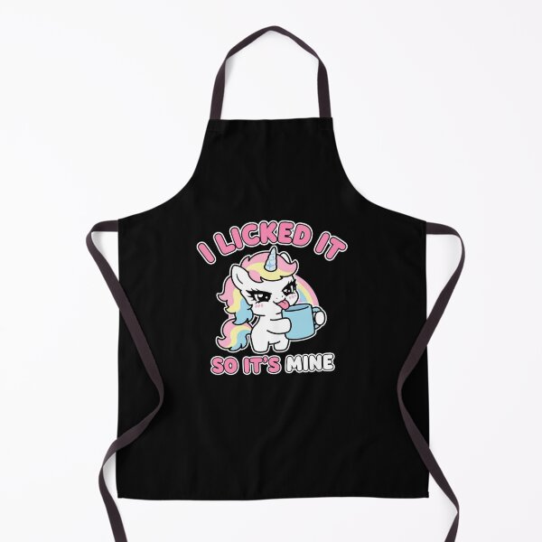 Item preview, I Licked It So It's Mine Funny Sassy Unicorn Sassy Girl Pun designed and sold by Yellowriversss.