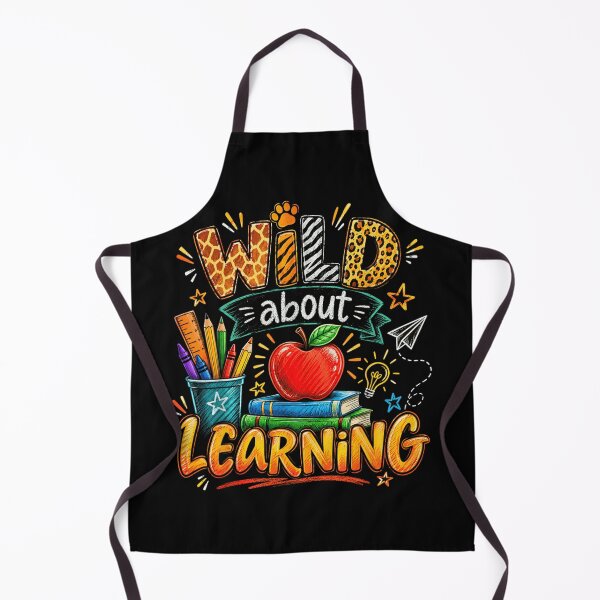 Item preview, Wild About Learning Cute Teacher Back To School Classroom Motivation designed and sold by LizzyKeiko.