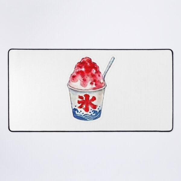 Item preview, Strawberry Shaved Ice - Watercolor Japanese Summer - Fashion & Sticker Art designed and sold by asumintjapan1.