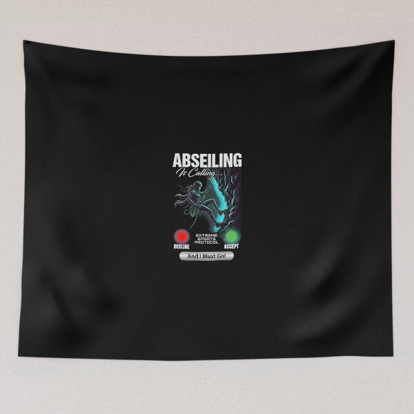 Item preview, Abseiling Is Calling And I Must Go Phone Cal designed and sold by Squeegee221.
