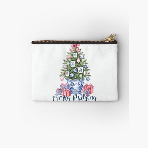 Item preview, Merry Mahjong Christmas Tree Holiday Celebration For Mahjong Players Everywhere designed and sold by Taniyah Gomes.