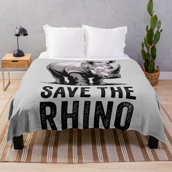 Item preview, Save The Rhino | Protect Endangered Species designed and sold by MammothArt.