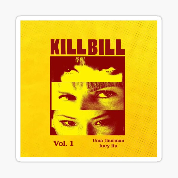 Item preview, kill bill movie poster design  designed and sold by IzmaMuneer.
