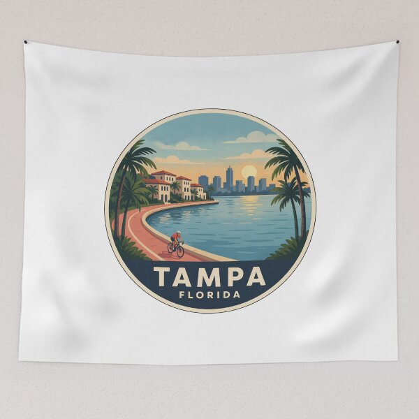 Item preview, Tampa Florida: Waterfront Sunset Ride designed and sold by CircinusStore.